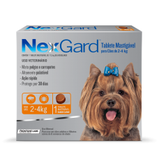 Antipulgas Nexgard para Cães de 2 a 4KG