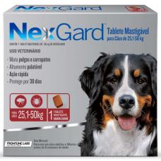 Antipulgas Nexgard para Cães de 25,1 a 50KG
