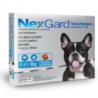 Antipulgas Nexgard para Cães de 4,1 a 10KG 3 Tabletes