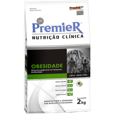 Ração Premier Nutrição Clínica Obesidade Adultos 2KG